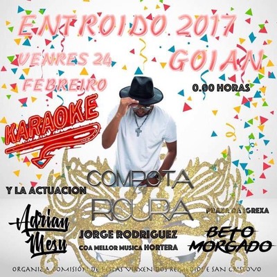 A Comisin de Festas Virxe dos Remedios e San Cristovo organiza en Goin varias actuacins o 24 de febreiro na Praza da Igrexa