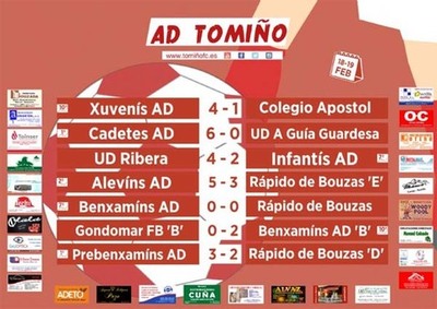 Benxamns AD Tomio -B- desfrutan do seu primeiro triunfo.