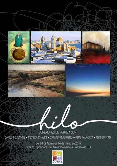 Este venres inaugrase na Sala Municipal a exposicin -HILO, conexins de norte a sur-