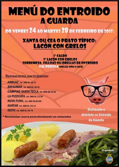 A Guarda repite o Men de Entroido