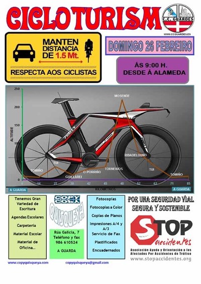 Nueva salida del Club Ciclista Guards este domingo