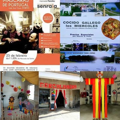 O Mercado de Tomio festexa o entroido con varias actividades