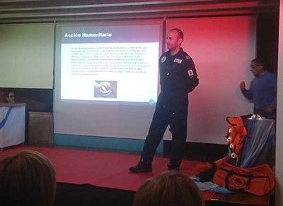 Camposancos acogi la ltima charla del mes de febrero