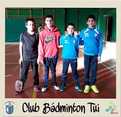 Jvenes promesas del Bdminton en el Baixo Mio compiten este fin de semana en el Campeonato Gallego