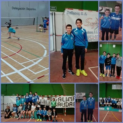 Buen fin de semana para el jugador de Bdminton tomis Hugo Domnguez