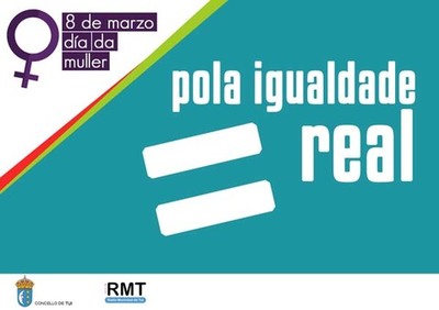 -Pola igualdade real- lema da campaa para conmemorar o 8M en Tui