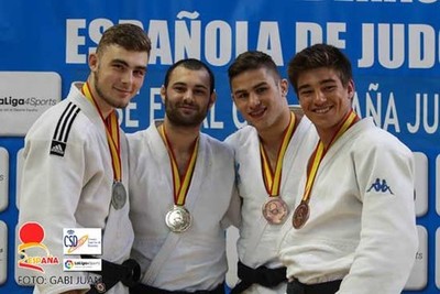 O tomis Brais Pereira logra a medalla de bronce no Nacional de Judo