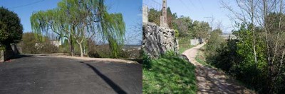 O Concello de Tui realizou asfaltados no Seixal e na Sarabia dando resposta as demandas veciais