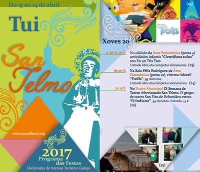 Programacin xoves 20 de Abril - Festas de San Telmo 2017