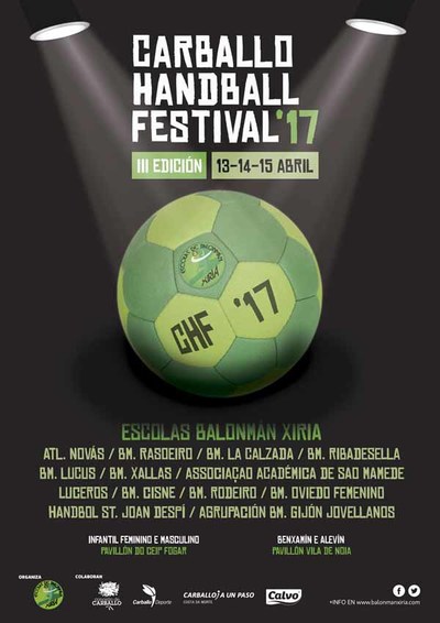 O Acanor Atl. Novs participa no Carballo Handball Fest