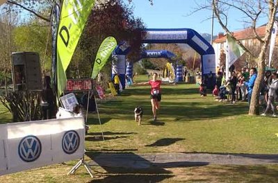 Beln Bascoy e La fixeronse co primeiro posto na Canicross Demanda Xtrem 2017