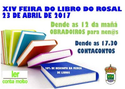 O Rosal acolle este domingo a XIV Feira do Libro