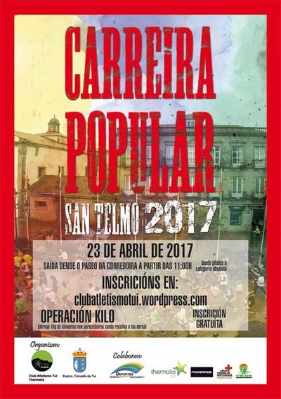 A Carreira Solidaria de San Telmo reunir a centos de deportistas este domingo en Tui