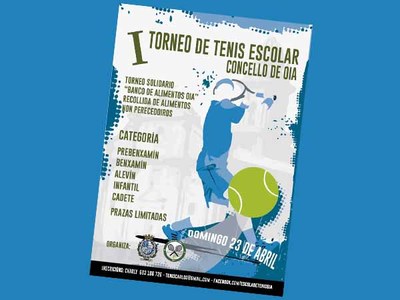 Oia acoge este domingo el I Torneo de Tenis Escolar