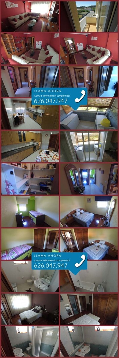 Se vende piso amueblado en el centro de O Rosal