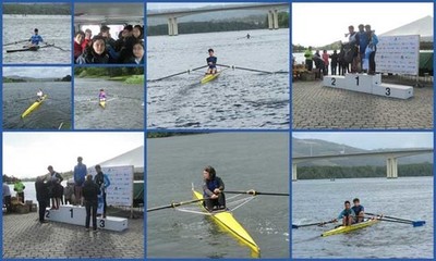 Buenos resultados para el Club Remo Tui en la 12 Regata Internacional Ponte da Amizade