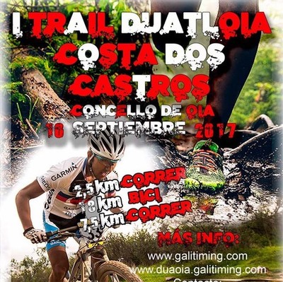 O I Trail DuatlOia Costa dos Castros Concello de Oia celbrase este domingo