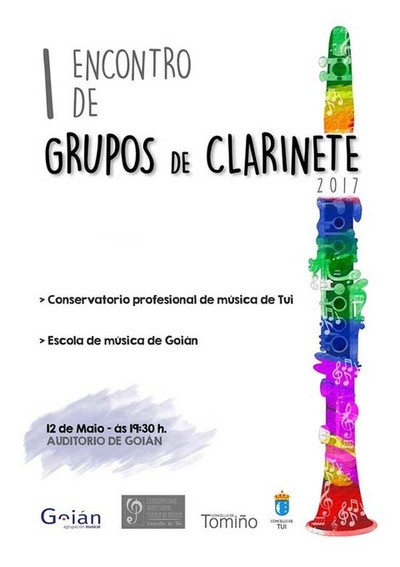 I Encontro de grupos de Clarinete este venres no Auditorio de Goin