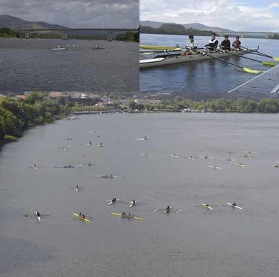 Cerca de 400 remadores ?invadiram- Cerveira