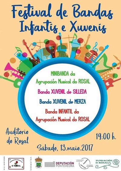 O Rosal acoge este sbado un Festival de Bandas Infantil y Juvenil