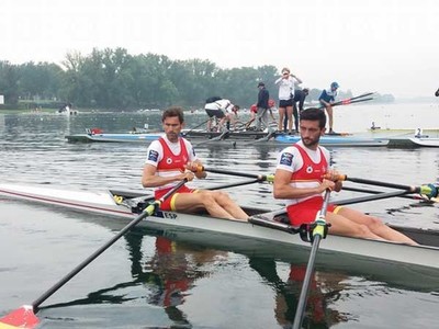 Sexta posicin para el remero tudense Jess Gonzlez en la Copa del Mundo en Belgrado