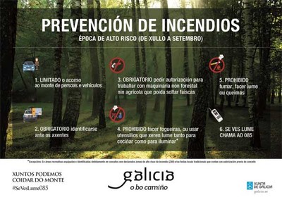 Dende este martes poderanse solicitar os permisos para realizar queimas de restos agrcolas e forestais amoreados