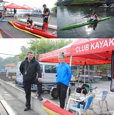 Nueve palistas del Kayak Tudense buscan su -billete internacional-