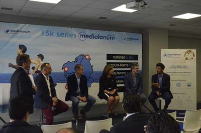 Abel Antn apadrina el nacimiento del circuito de carreras 15K Series Banco Mediolanum 