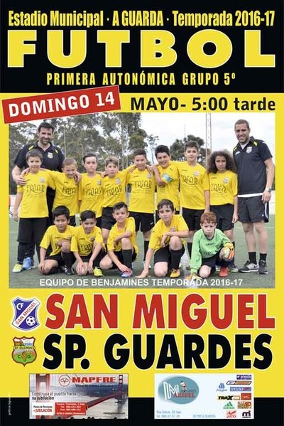 El Sporting Guards se enfrenta este domingo al San Miguel en A Sangria