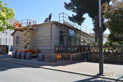 O Concello de Tomio contina executando melloras nos colexios da vila