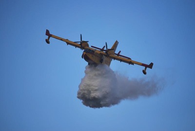 ESPECIAL - INCENDIO FORESTAL AFECT A LA PARROQUIA DE SAN JUAN DE TABAGON EN O ROSAL