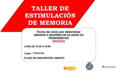  Cruz Roja en Baixo Mio y el Concello de Oia  inician un nuevo taller de estimulacin de memoria en Torroa