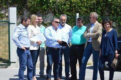 Alfonso Rueda reuniuse en Tomio con representantes das asociacins de vecios beneficiarias das axudas da administracin