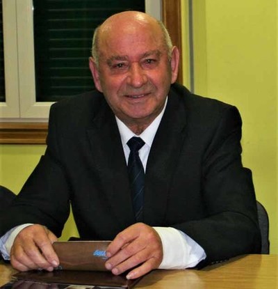 O historiador Xon Martnez Tamuxe, pregoeiro do Corpus Christi de Ponteareas