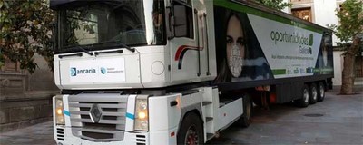 O triler da reciclaxe chegar esta tarde  Guarda