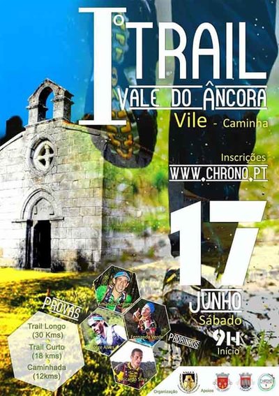 Caminha acolle o 17 de xuo o I Trail Vale do Ancora