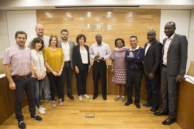 O ministro de Administracin Territorial de Guinea Bissau, visita Tomio para coecer iniciativas de desenvolvemento local e cooperacin