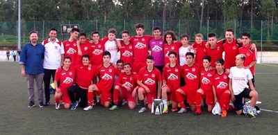 Os Cadetes da AD Tomio xogarn a final de Copa