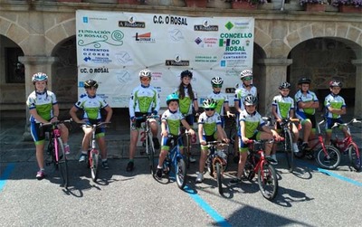 O XII Trofeo Montes do Rosal saldouse con tres novos pdios para ciclistas rosaleiros