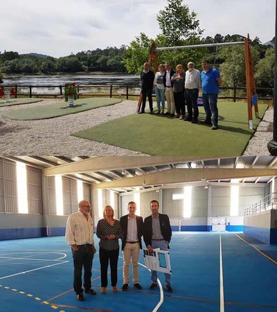 Carmela Silva destaca o traballo do alcalde de Tui por recuperar espazos para uso pblico