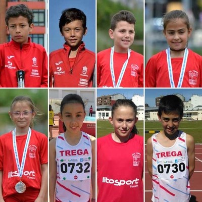 Deportistas de Atletismo Trega participan este domingo en el Campeonato de Galicia de Pista al aire libre