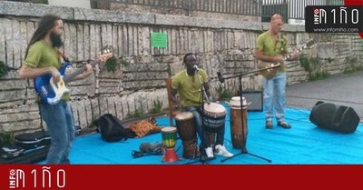 Mbolo Mooye Dool foi o encargado de abrir o -Msica nas Prazas- 2017 na Guarda