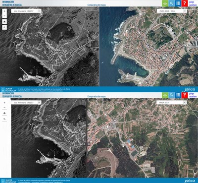 Queres saber como era o teu barrio fai 50 ou 60 anos?