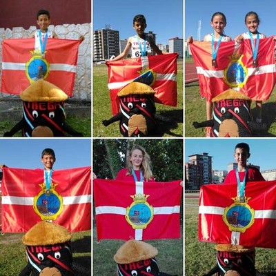 El Atletismo Trega recolecta 7 medallas en el Campeonato Gallego