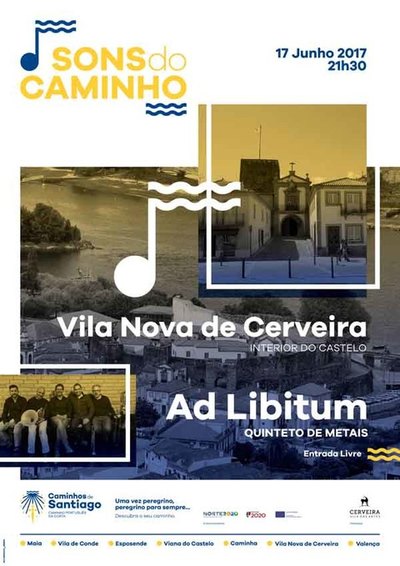 Concerto do Quinteto de Metais Ad Libitum este sbado em Vila Nova de Cerveira