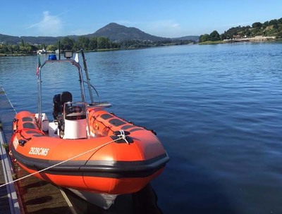 Bombeiros Voluntrios de Cerveira dotados com barco e equipa especializada em socorro aqutico