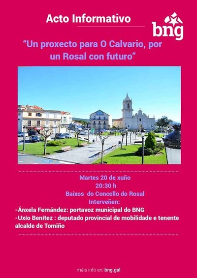 Acto informativo do bng sobre mobilidade no Rosal