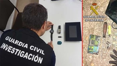 La Guardia Civil detiene a los autores de varios robos en la comarca de O Baixo Mio