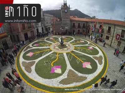 As alfombras florais vestirn as ras da Guarda no fin de semana de Corpus