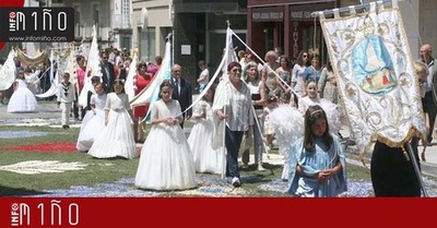 Especial - Multitudinaria Procesin del Santsimo en el Corpus Christi de A Guarda